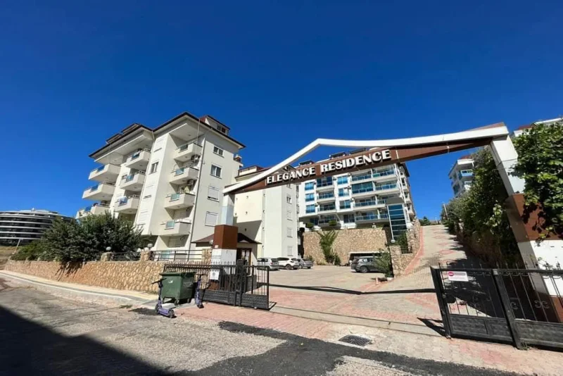 Alanya, Elegance Residence'te Satılık 1+1 Daire