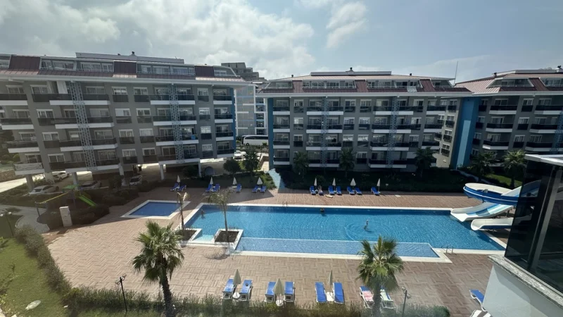 Lejlighed på 2+1 til salg på Calypso Residence i Alanya
