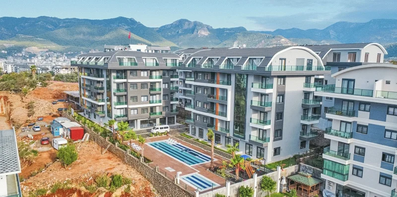 Leilighet 1+1 til salgs i Oba, Alanya