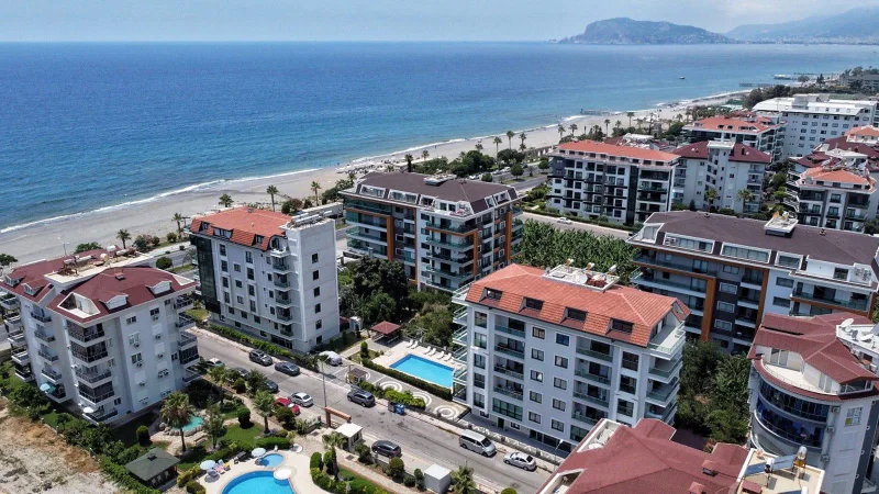 Alanya'da Havsutsikt 5+1 Lägenhet